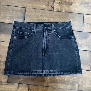 Denim Forum 90s Ricci Mini Skirt Size 25